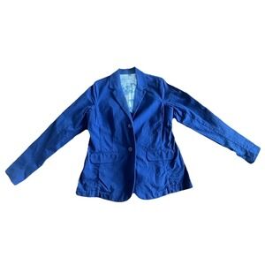 Tommy Bahama Jacket Womens Small Button Up Blue